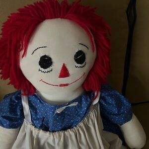 Raggedy Ann & Andy 3 ft tall dolls
